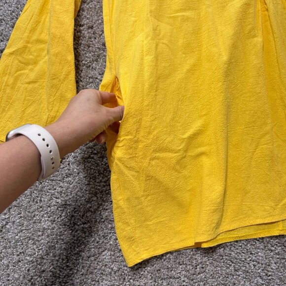 Misslook Women's Sz Large Yellow Long Sleeve - Picture 3 of 7